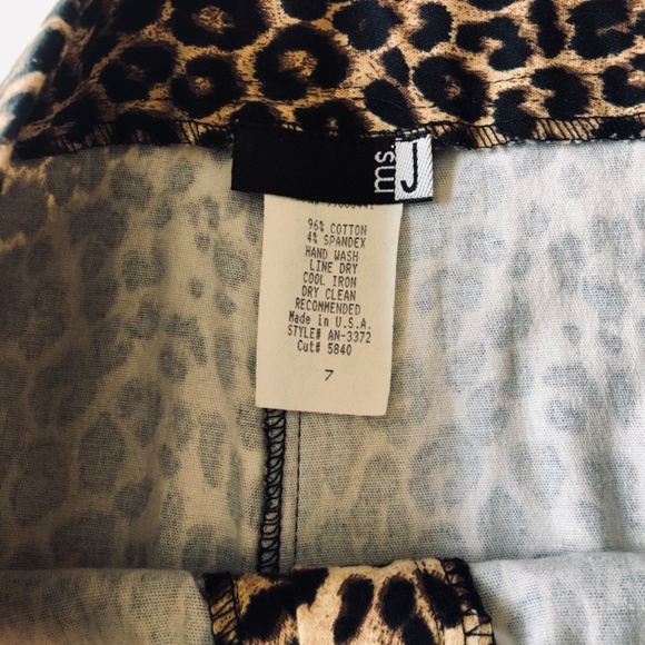Animal Print Pants - Picture 10 of 10